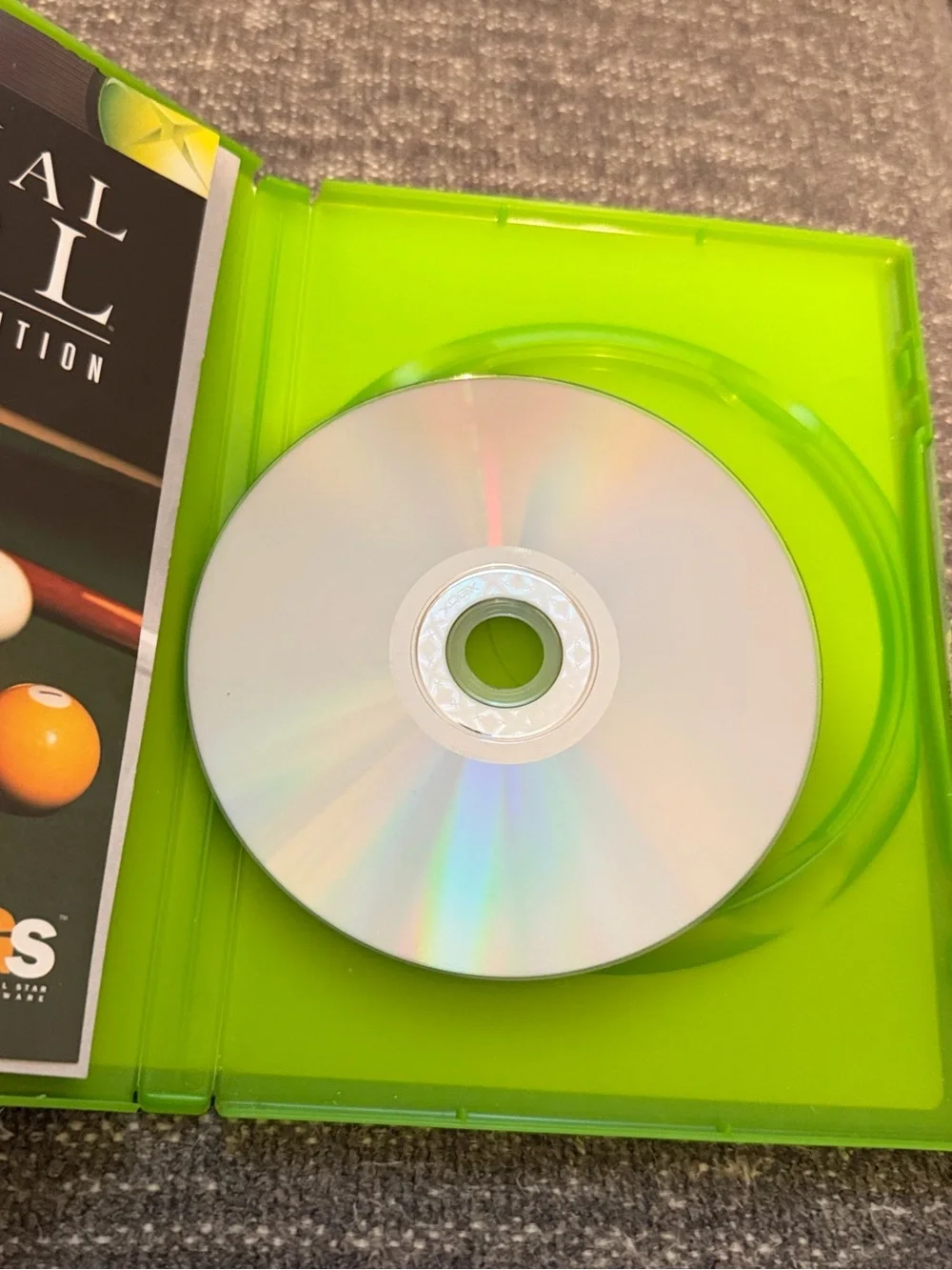 2005 Virtual Pool Tournament Edition Microsoft Xbox Original with Manual Vintage